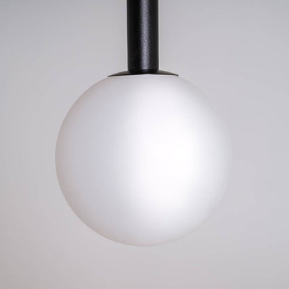 Lampada a soffitto SODO M - Nero
