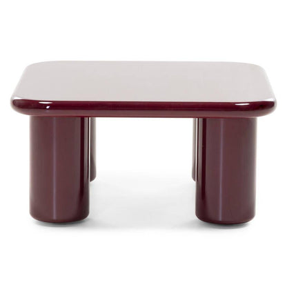Couchtisch MURIEN 70 cm, Bordeaux/Kirsche