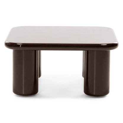 Couchtisch MURIEN 70 cm, Glänzende Schokolade