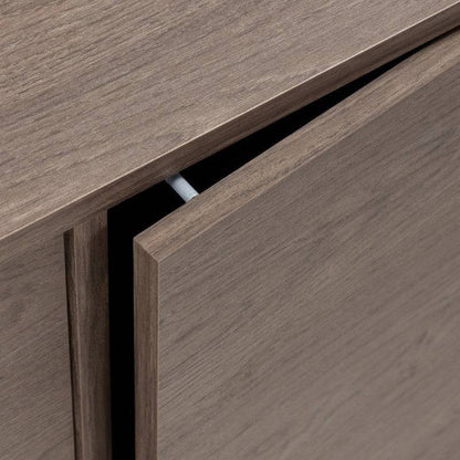 Cassettiera ANSO quattro ante, quercia tempesta baltica