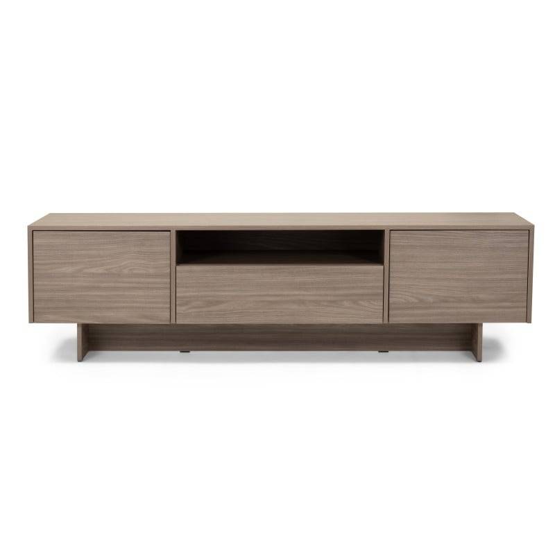 TV-Schrank ANSO mit zwei Türen und Schublade, Perl-Eiche