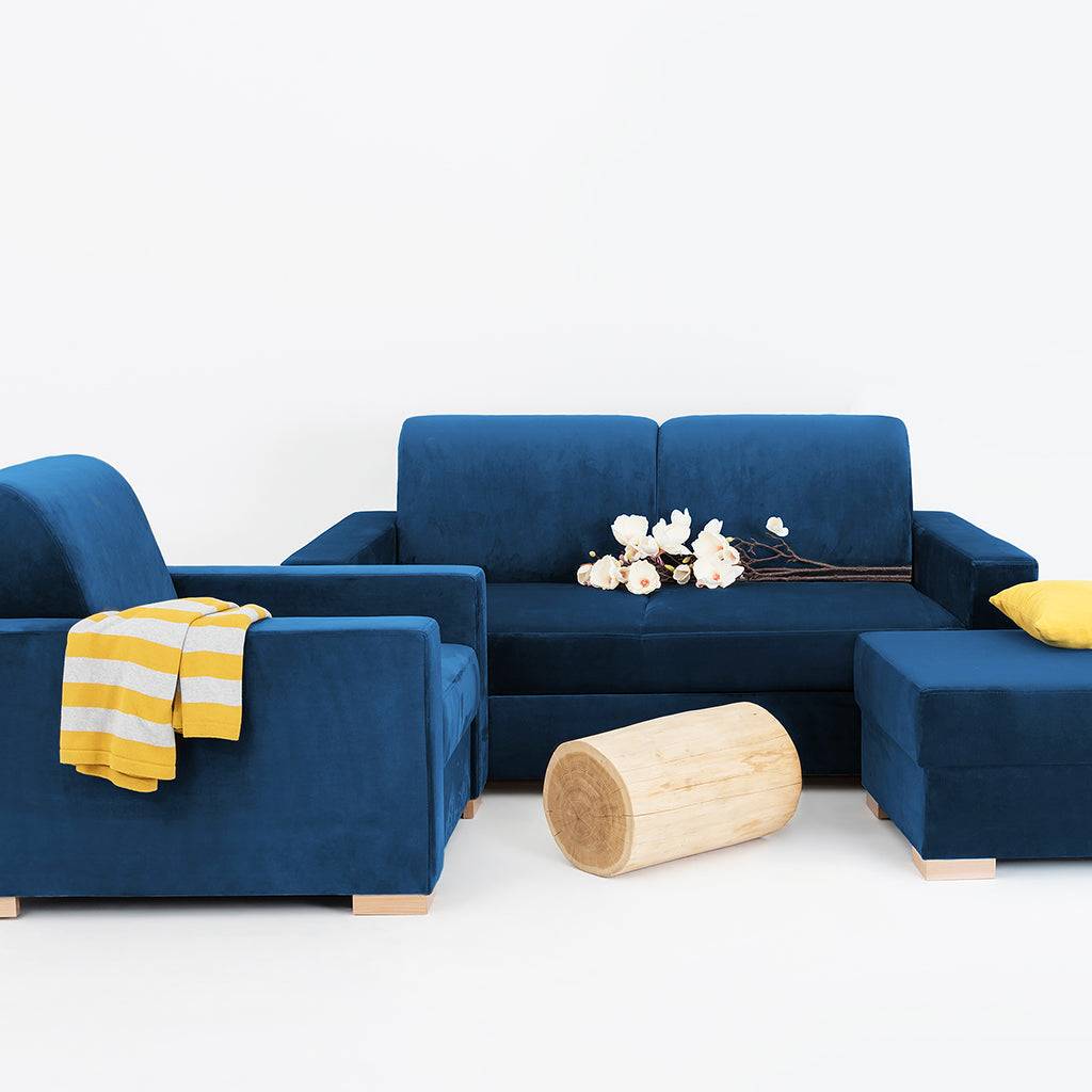 Sofa STABLE 2-Sitzer Heidelbeere