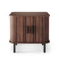 EPIQUE bedside table, dark walnut