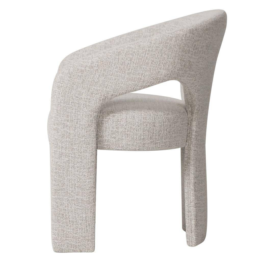 Polsterstuhl NAURINE, Beige und Creme