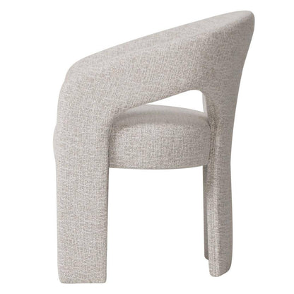 Polsterstuhl NAURINE, Beige und Creme