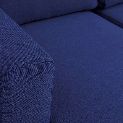 Sofa LOVER 2-Sitzer - Tinte, Natur