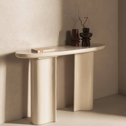 Scrivania PUREL 120 cm Beige Chiaro Lucida