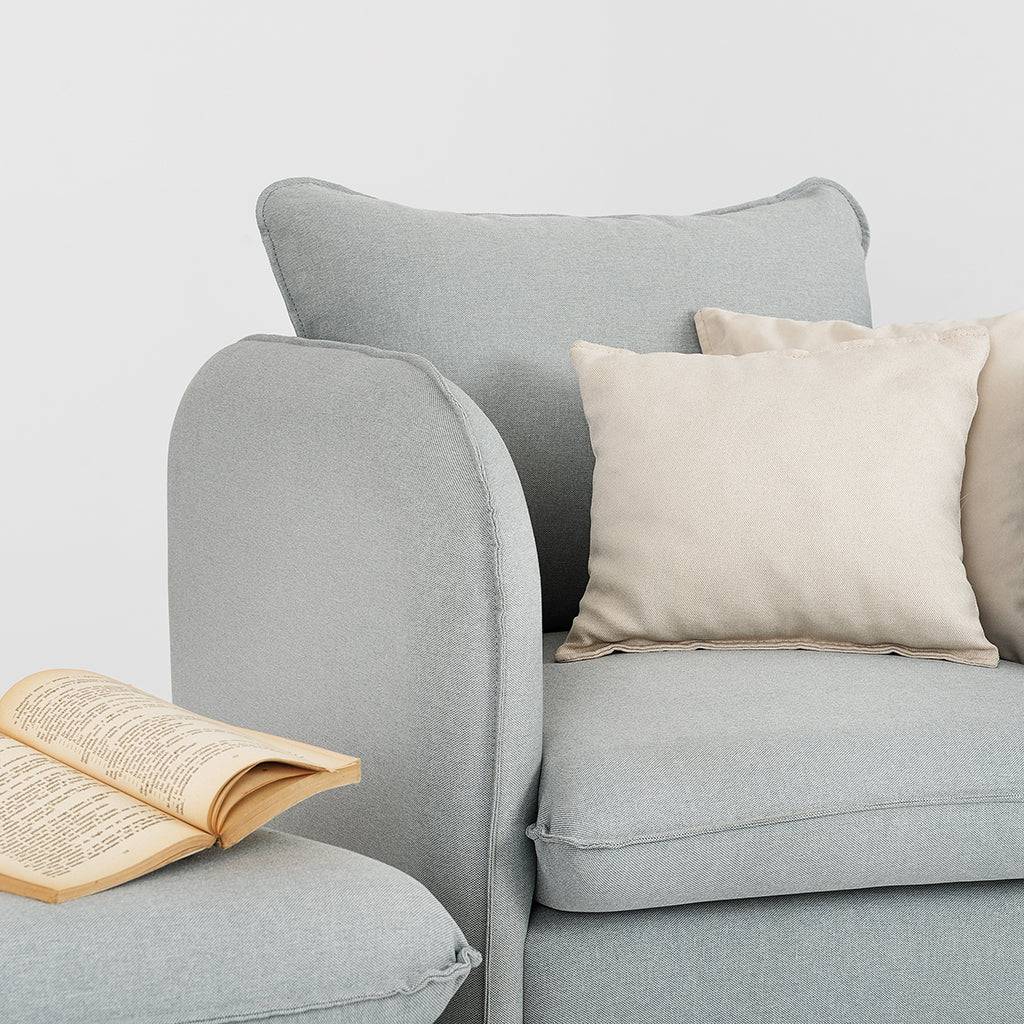 Sessel POSH BLACK - Platin