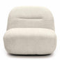 Loungesessel BOCHIC mit Drehfuss, creme