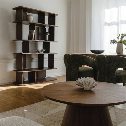 Libreria SALA II noce Villa