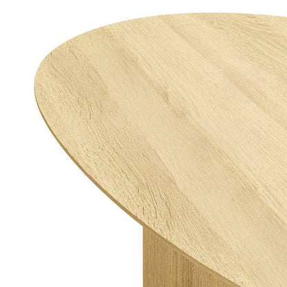 Tavolino CECILE, ovale, quercia naturale