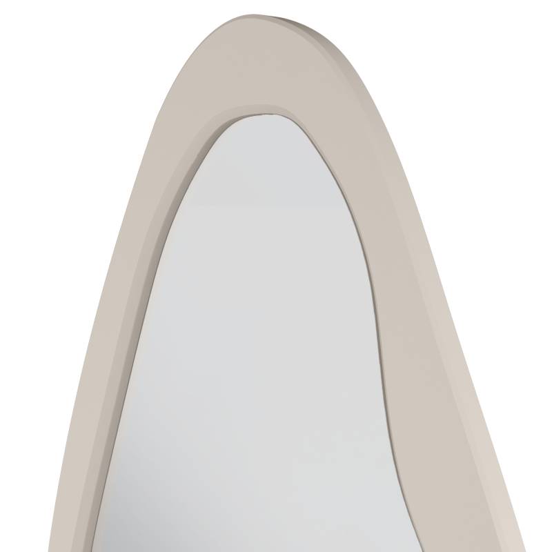 Specchio MARIMAR 180x80 cm, forma irregolare, beige chiaro