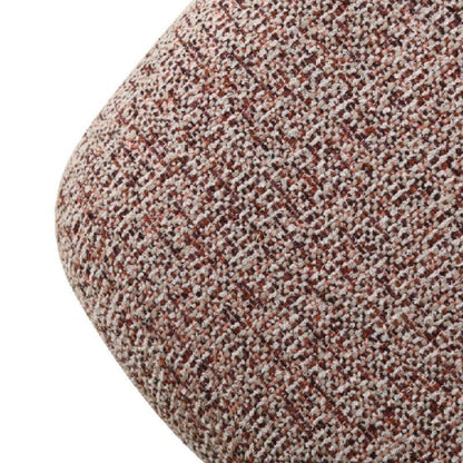 Sedia imbottita IROKIH, melange beige e bordeaux
