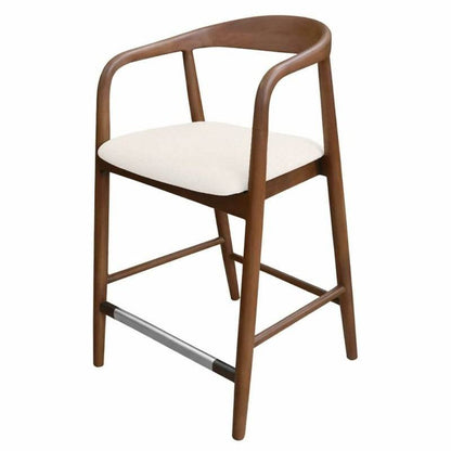 Sgabello UDVIKA 2.0 - Noce e Crema