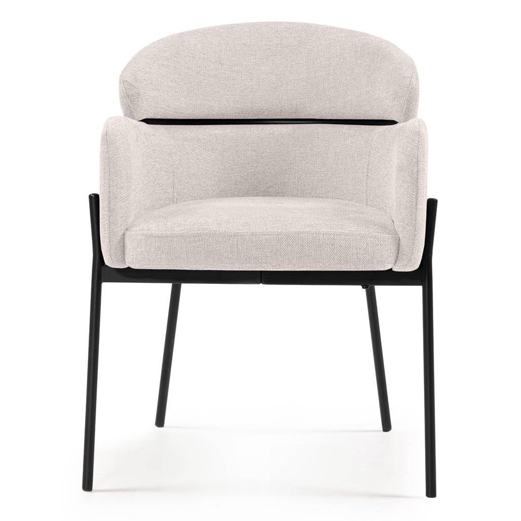 Sedia da pranzo MAREO, beige chiaro