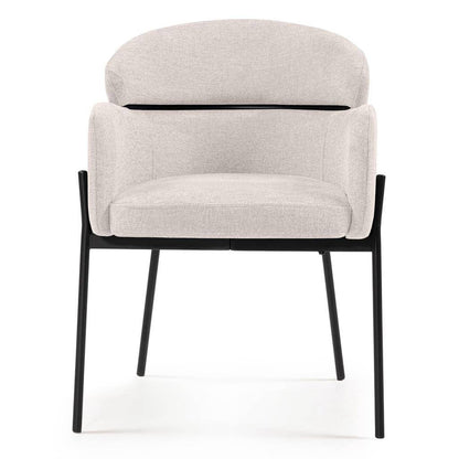 Sedia da pranzo MAREO, beige chiaro