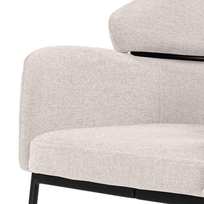 Sedia da pranzo MAREO, beige chiaro