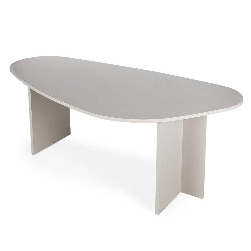 Tavolo ZEV 200 cm piano irregolare, cashmere