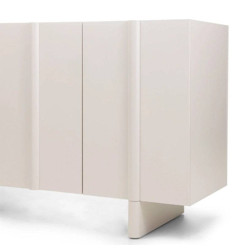 Kommode OSSM Cashmere mit 4 Türen und abgerundeten Fronten
