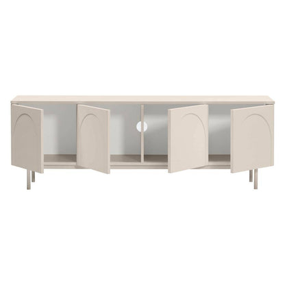 Mobile TV AESTHETIC quattro ante, cashmere