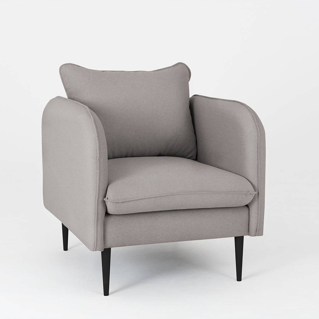 Sessel POSH BLACK - Stahl