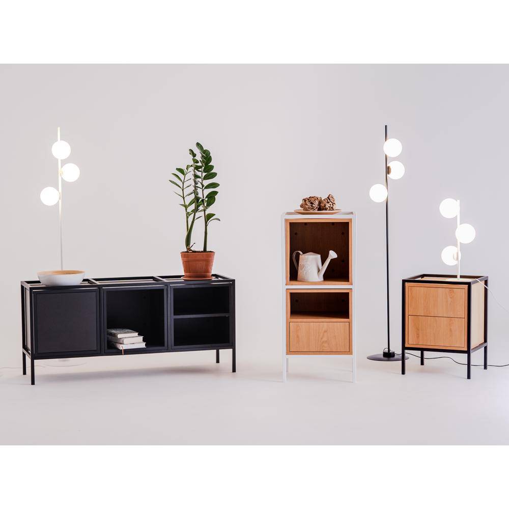Rack SKAP 1R2 Mix - Bianco