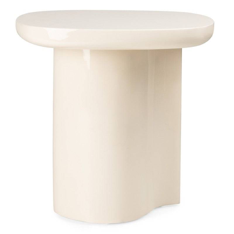 Tavolino laterale PUREL 50 cm, beige chiaro