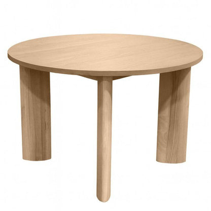 Tavolo INDO rotondo 120 cm, crema e bianco