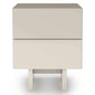 GLAM bedside table glossy cashmere