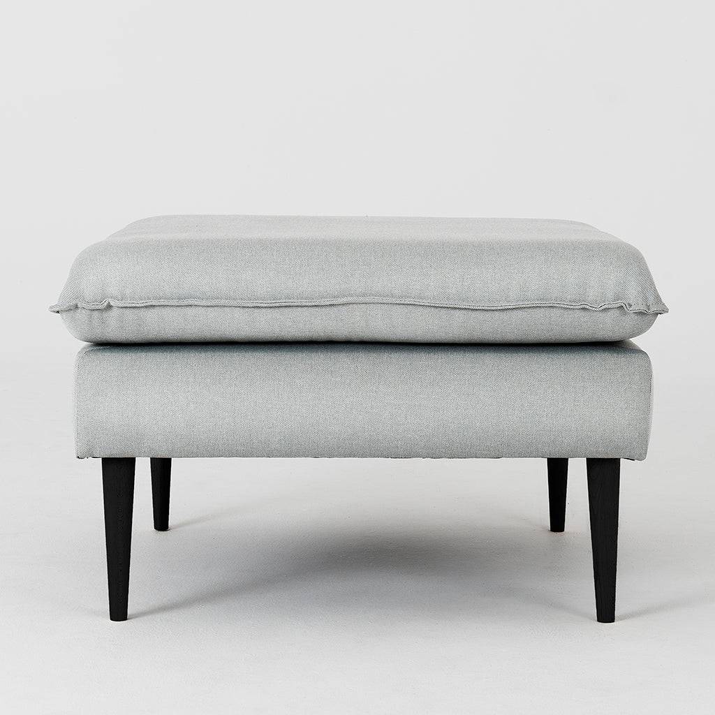 Pouf POSH Nero - Platino
