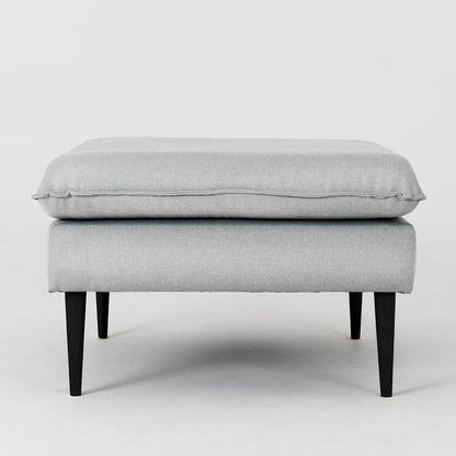 Pouf POSH Nero - Platino