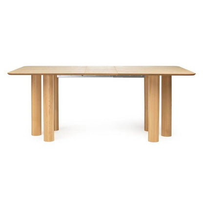 Ausziehbarer Tisch LOALOA 140-200 cm, Wildeiche Natur