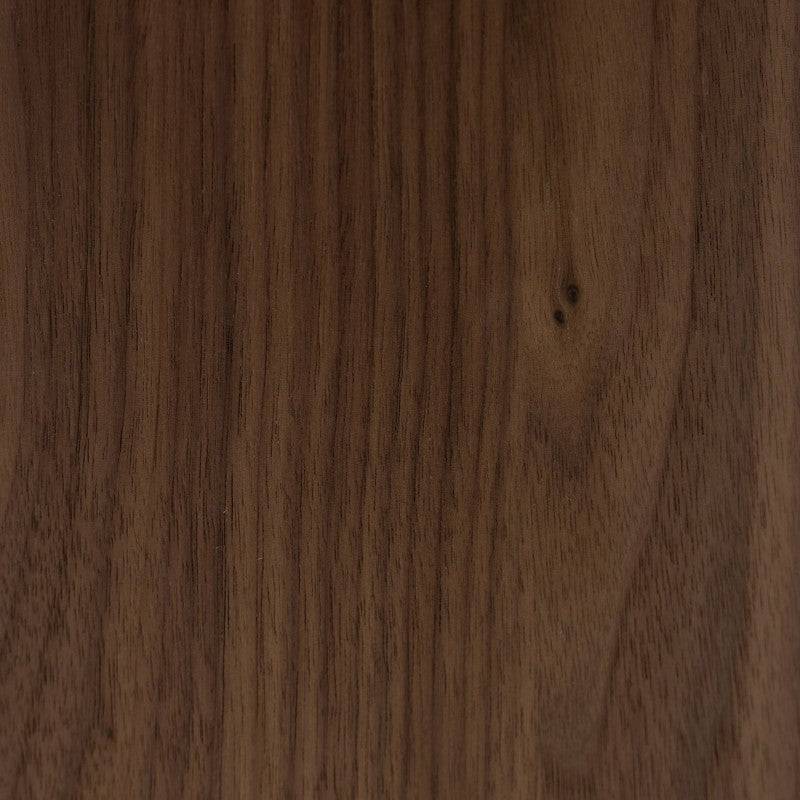 Couchtisch WASABI 80 cm, rund, Travertin/Nussbaum