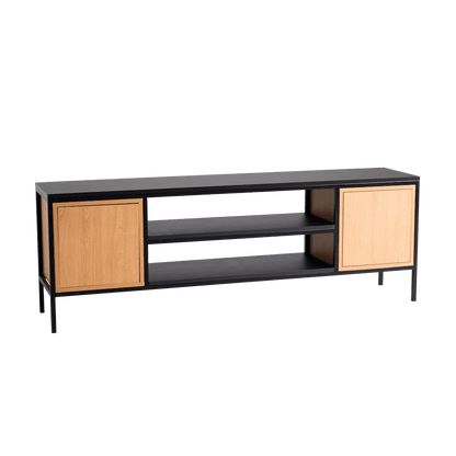 Scaffale RTV SKAP 3R1 con Sportello - nero