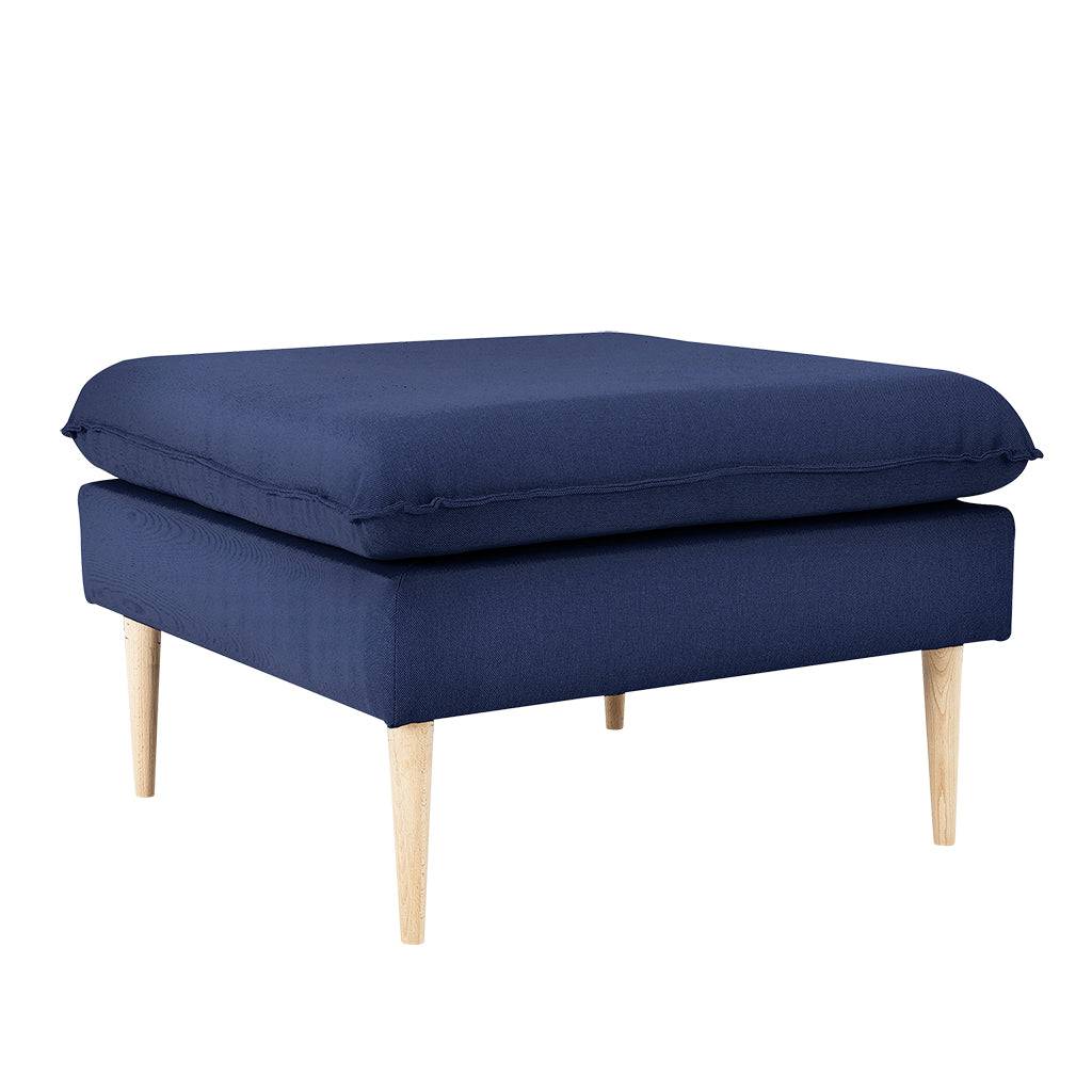 Pouf POSH WOOD - Ink, Legno Naturale