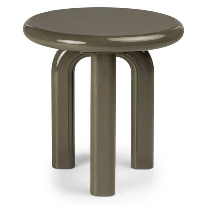Tavolino laterale FLIM 50 cm, verde/grigio