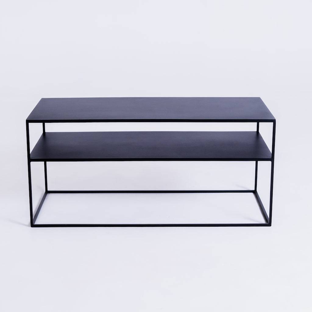 TV-Tisch RTV TENSIO 2 FLOOR METAL 100x45 - Schwarz