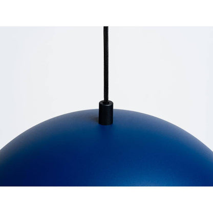 Lampada a sospensione LYKE blu scuro