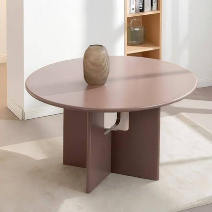 Tavolo da pranzo HOLL, 120 cm rotondo, marrone