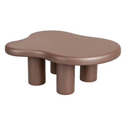 Tavolino da caffè BIZARRO 100 cm, cioccolato