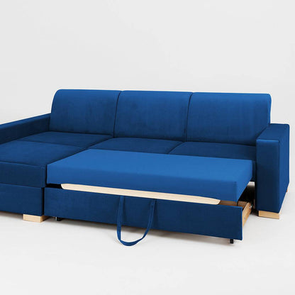Ecksofa mit Schlaffunktion STABLE L - Chokeberry