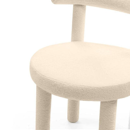 Sedia da pranzo PERER III 2.0 Crema Boucle