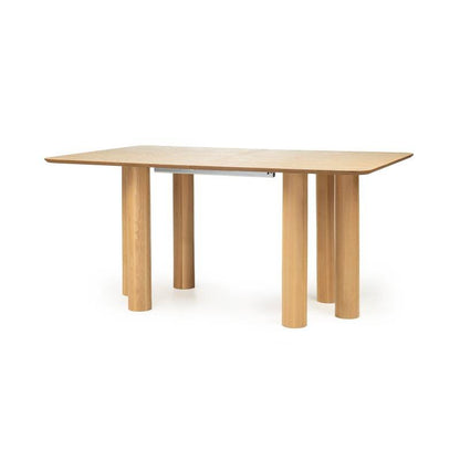 Ausziehbarer Tisch LOALOA 140-200 cm, Wildeiche Natur