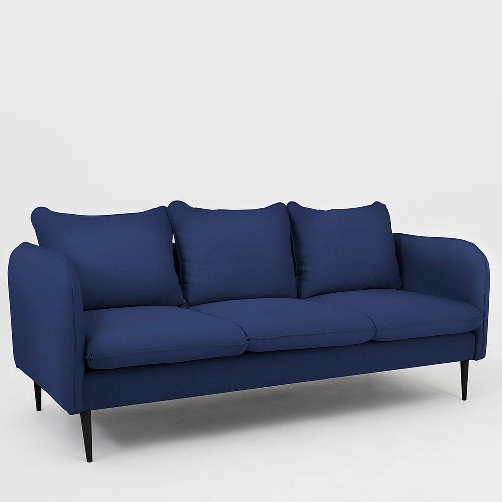 Divano POSH 3 posti - Nero Inchiostro