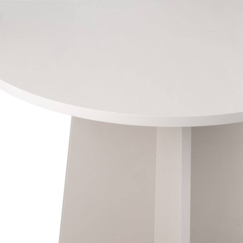 Tavolo da pranzo rotondo ERLO 100 cm, cashmere