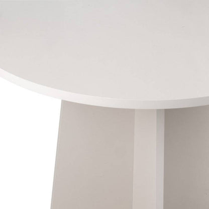 Tavolo da pranzo rotondo ERLO 100 cm, cashmere