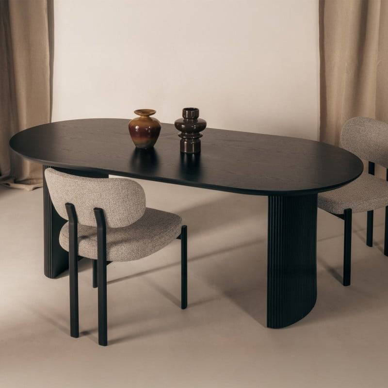 Tavolo da Pranzo RIZIO 180 cm - Nero