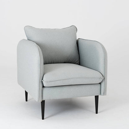 Sessel POSH BLACK - Platin