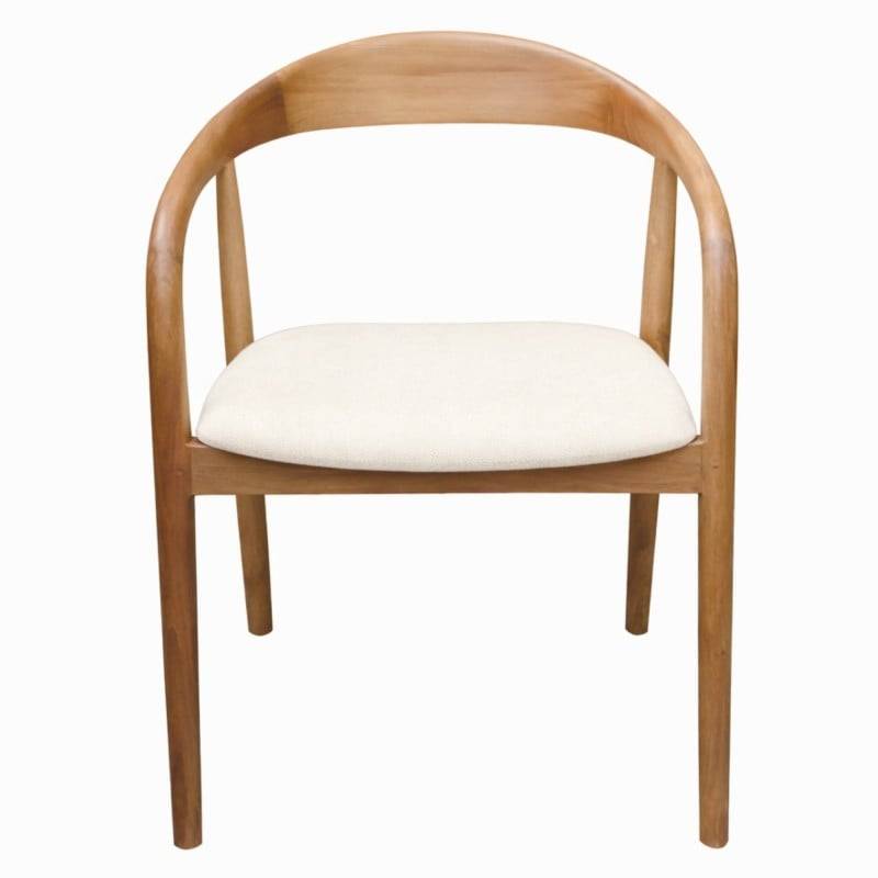 Sedia UDVIKA 2.0, legno naturale/panna
