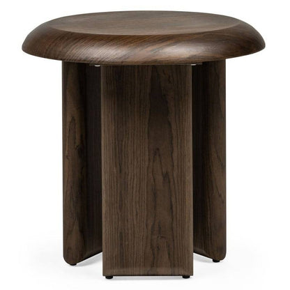 Beistelltisch EOK 50 cm, dunkel Nussbaum